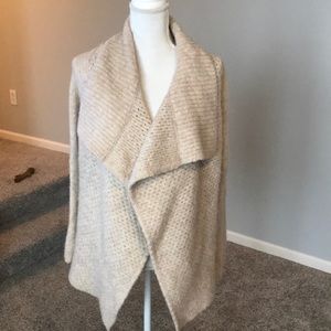 Loft chunky knit cowl neck sweater